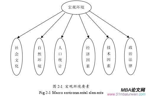 图 2-1 宏观环境要素